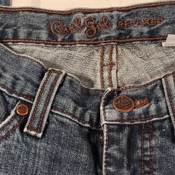 Cruel Girl Jeans*Womens 5x30 Regular *Mid Rise*Medium Wash*Bootcut - Picture 5 of 13